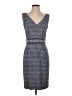 Tory Burch Tweed Blue Cocktail Dress Size 4 - photo 1