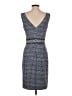 Tory Burch Tweed Blue Cocktail Dress Size 4 - photo 2