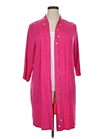 Belldini 3/4 Sleeve Button-Down Shirt (view 1)
