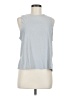 Active by Old Navy Silver Sleeveless T-Shirt Size M - photo 1