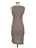 Leith Solid Gray Casual Dress Size M - photo 2