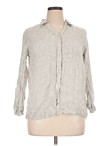 Jones New York Long Sleeve Blouse (view 1)