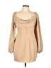 Princess Polly Solid Tan Cocktail Dress Size 10 - photo 1
