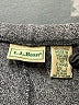L.L.Bean Chevron-herringbone Gray Track Pants Size Lg R - photo 7