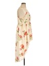 Torrid 100% Polyester Floral Ivory Casual Dress Size 1X Plus (1) - photo 4