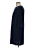 BCBGeneration Solid Blue Casual Dress Size S - photo 5