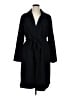 Halogen 100% Polyester Black Trenchcoat Size XL - photo 1