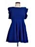 Emerald Sundae Solid Blue Cocktail Dress Size 12 - photo 1