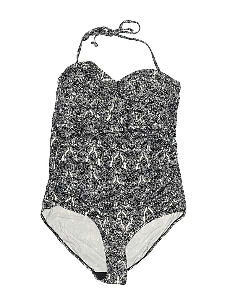 Pre-owned Atmosphere One Piece Swimsuit In Gray