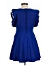 Emerald Sundae Solid Blue Cocktail Dress Size 12 - photo 2