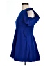 Emerald Sundae Solid Blue Cocktail Dress Size 12 - photo 5
