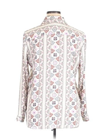 Ann Taylor Long Sleeve Blouse (view 2)