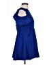 Emerald Sundae Solid Blue Cocktail Dress Size 12 - photo 4
