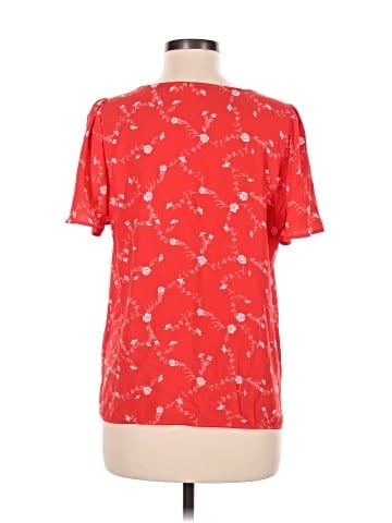 LC Lauren Conrad Short Sleeve Blouse (view 2)