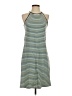 Gap Stripes Green Casual Dress Size S - photo 1