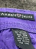 Angels Jeans 100% Cotton Color Block Purple Active Pants Size 16 - photo 7