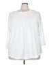 Westbound White 3/4 Sleeve Top Size 3X - photo 1