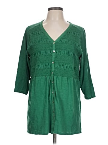 J.Jill 3/4 Sleeve T-Shirt (view 1)