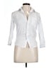 Davinci White 3/4 Sleeve Button-Down Shirt Size 12 - photo 1