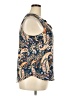 Renee C. Paisley Blue Sleeveless Blouse Size XXL - photo 4