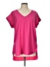 Kut from the Kloth Pink Short Sleeve Blouse Size L - photo 1