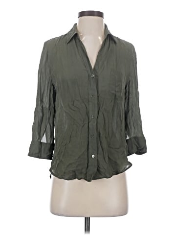 L'Agence 3/4 Sleeve Button-Down Shirt (view 1)
