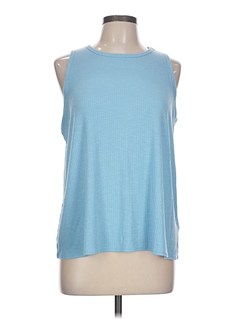 Pre-owned Luxe Sleeveless T-shirt In Blue