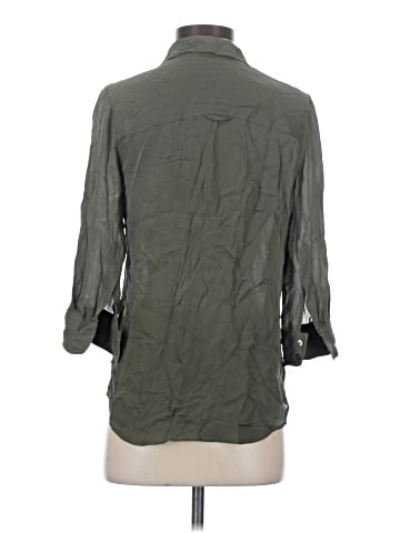 L'Agence 3/4 Sleeve Button-Down Shirt (view 2)