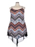 Espresso Graphic Gray Casual Dress Size 3X - photo 1