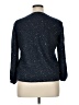 Ann Taylor LOFT Metallic Blue Pullover Sweater Size XL - photo 2