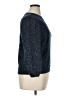 Ann Taylor LOFT Metallic Blue Pullover Sweater Size XL - photo 4