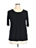 89th & Madison Black 3/4 Sleeve Top Size XL - photo 1