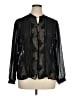 Express 100% Polyester Black Kimono Size XL - photo 1
