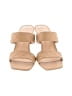 Vince Camuto 100% Leather Tan Sandals Size 9 1/2 - photo 2
