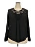 Perch by Blu Pepper 100% Polyester Black Long Sleeve T-Shirt Size XXL - photo 1