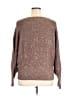 LC Lauren Conrad Metallic Brown Pullover Sweater Size XL - photo 2