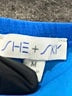 She + Sky Solid Blue Jumpsuit Size M - photo 4