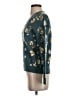 Daniel Rainn Print Teal Pullover Sweater Size XS - photo 5
