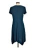 AB Studio Solid Teal Casual Dress Size L - photo 2