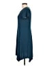 AB Studio Solid Teal Casual Dress Size L - photo 5