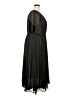 Ann Taylor Metallic Black Casual Dress Size 18 - photo 4