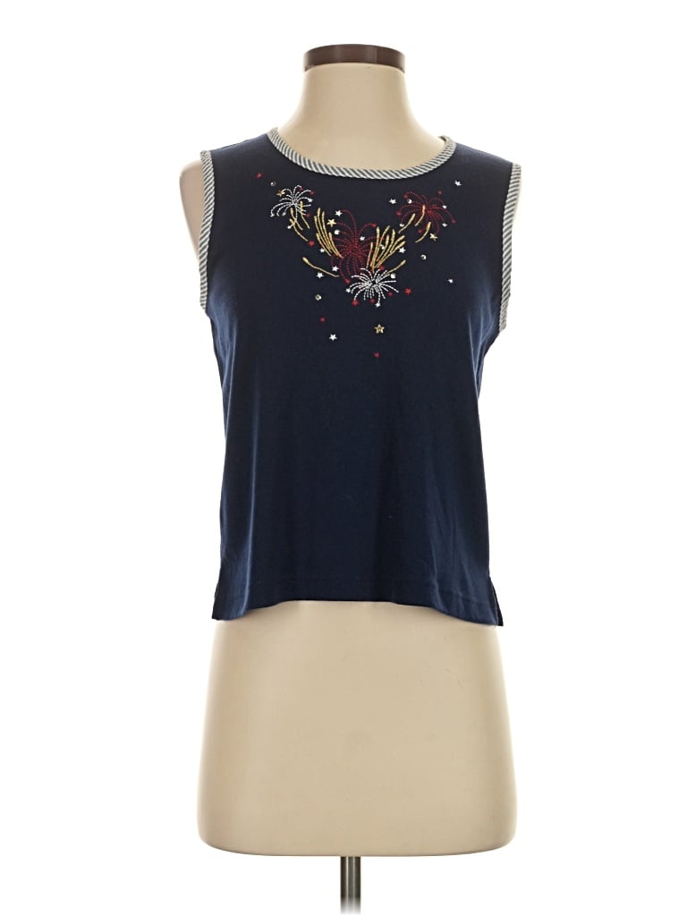 Pre-owned Koret Sleeveless T-shirt In Blue