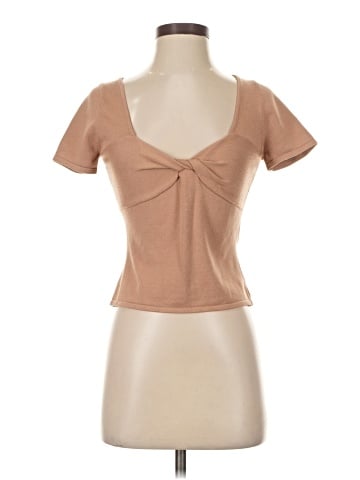 Aqua Short Sleeve Top (view 1)