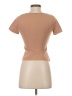 Aqua Tan Short Sleeve Top Size S - photo 2