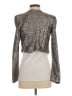 Pins and Needles 100% Spandex Metallic Silver Jacket Size XS - photo 2