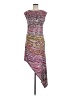 BCBGMAXAZRIA Tweed Burgundy Cocktail Dress Size M - photo 1