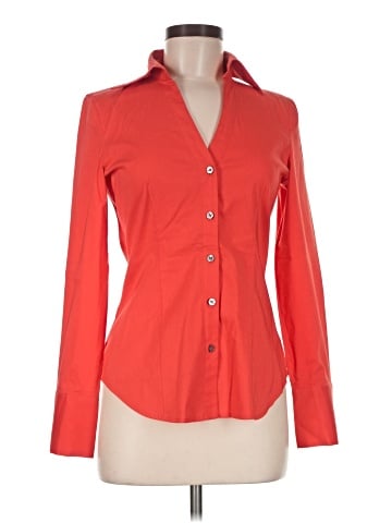 Express Design Studio Long Sleeve Blouse (view 1)