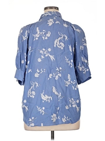 Ann Taylor Short Sleeve Blouse (view 2)