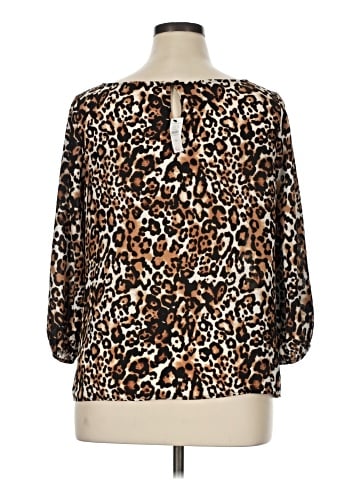 Talbots 3/4 Sleeve Blouse (view 2)