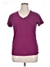 Faded Glory Purple Short Sleeve Top Size 1X - photo 1